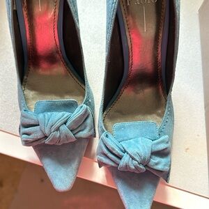 Paolo heels, blue never used